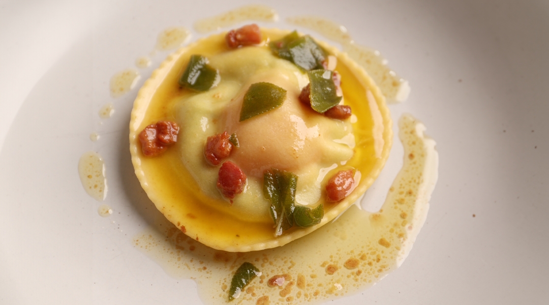 Egg Yolk Ravioli